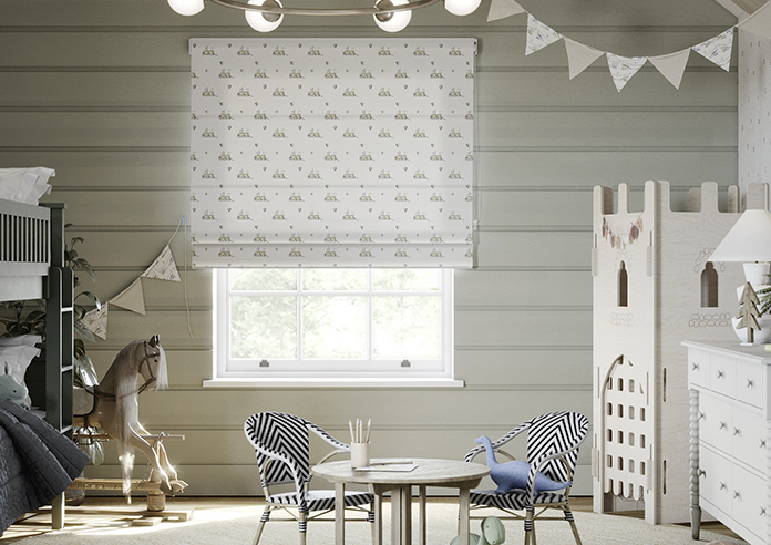 Jurassic Joust, Castle Guard Knightly - Twist&Fit Roman Blind - Image 3